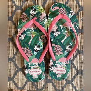 Minnie Mouse tropical 🌴 havaianas